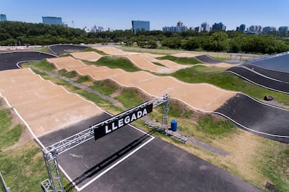 Pistas de roller y BMX en el Paseo de la costa de Vicente Lopez