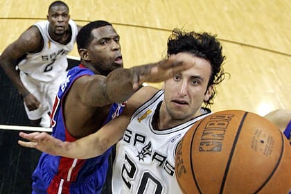 Pistons vs. spurs finals 2005