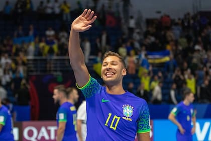 Pito, figura de la selección de Brasil de futsal, elegido mejor jugador del mundo en 2023