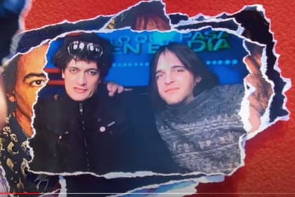 Pity Álvarez y Charly Seta en un retrato de juventud