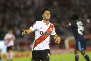 River-Emelec: la lucidez de Quintero, la llave de Gallardo para un 2-1 clave