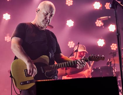 Pixies este miércoles durante su show en San Pablo