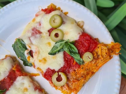 Pizza de zanahoria