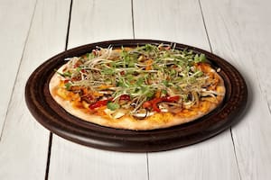 Pizza de la huerta de Pizza Cero