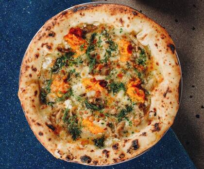 Pizza estilo napolitana