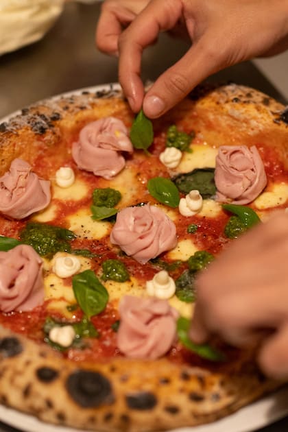 Pizza estilo napolitano de Ti Amo