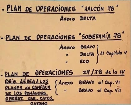 Plan de operaciones de la Fuerza Aérea