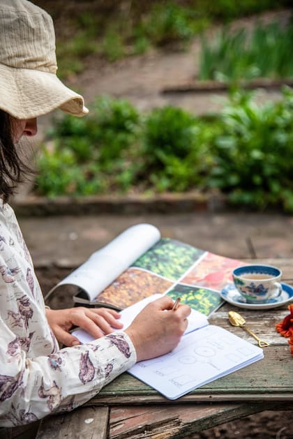 Planear, tomar notas, pensar en lo que queremos de nuestro jardín nos ayudará a empezar el diseño