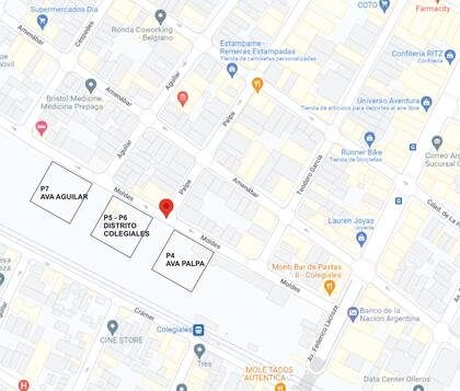 Microzona porteña con vista al atardecer: descubre los mejores departamentos para vivir 6 Plano de distribución