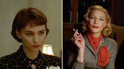 Plano y contraplano. Rooney Mara y Cate Blanchett en Carol