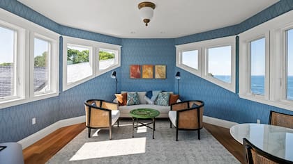 Planta alta de la casa que le perteneció a Bette Davis (Peter G. Morneau)