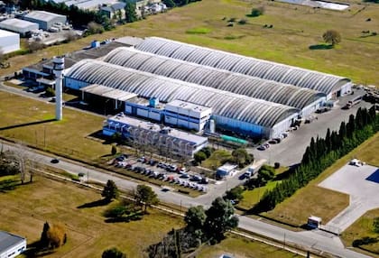 planta de gaseosas Cunnington, en el Parque Industrial de Pilar.