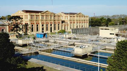 Planta potabilizadora General San Martín en Palermo