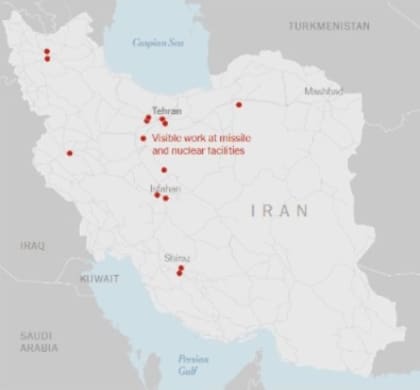 Plantas nucleares Irán