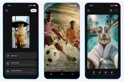 Plataformas como Sora 2, Nano Banana, Midjourney o Runway permiten crear escenas a partir de texto o de una foto de referencia, logrando resultados casi indistinguibles de una foto real.