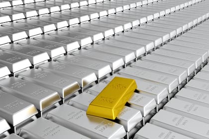 Platino: US$2436,35 por onza (28,34 gramos) este viernes 26 de diciembre