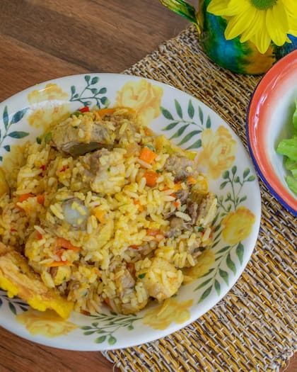 Plato clásico de Mama Luz.