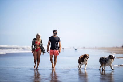 Playa de Pinamar "La Frontera", ideal para un verano con distanciamiento social.
