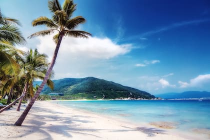 Playa en un restort de Sanya, Hainan