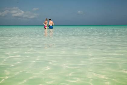 Playa Ensenachos, a la que sólo se puede acceder desde el hotel Iberostar