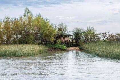 Playa propia y jardín. ¿Qué más se puede pedir?