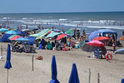 Playas del centro de Pinamar
