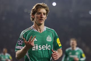 Playoffs Liga de Campeones: Gordon marca cuatro goles en el primer tiempo y Newcastle golea a Qarabag