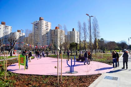 Plaza Clemente en Colegiales