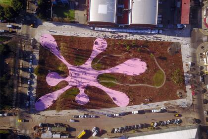 Plaza Clemente en Colegiales