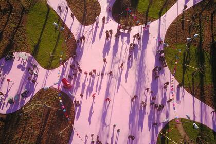 Plaza Clemente en Colegiales