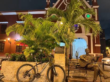 Plaza San Diego, en Cartagena de Indias