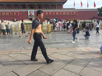 Un pase por la Plaza Tiananmen, en Pekín