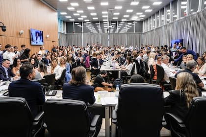 Plenario de comisiones en la Cámara de Diputados