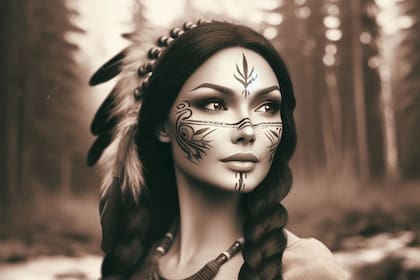 Pocahontas fue una nativa americana del siglo XVII y la hija mayor del jefe Powhatan, líder de la confederación algonquina en Virginia