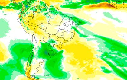 Poco habitual: en agosto lloverá mucho en diferentes regiones del país
