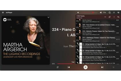 Podés crear tus listas de reproducción al vuelo, y salvarlas