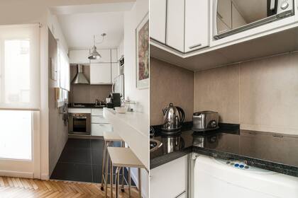 Podés eliminar la puerta de la cocina para ampliar su horizonte hacia su ambiente contiguo
