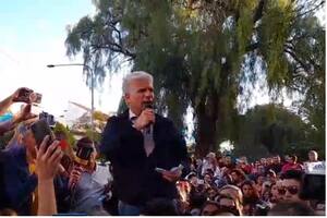 La oposición marchó en San Luis contra el “gobierno paralelo” de Alberto Rodríguez Saá