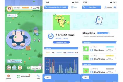 Pokémon Sleep es un juego que ayuda a los chicos a respetar sus horarios de sueño