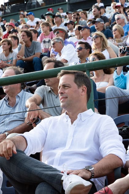 Martín Zuppi, presidente de Jeep, Fiat y RAM, fue uno de los espectadores del encuentro entre la Ellerstina y La Dolfina.