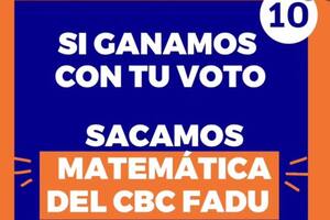 Polémica en la Facultad de Arquitectura, Diseño y Urbanismo de la UBA: estudiantes quieren sacar Matemática del CBC