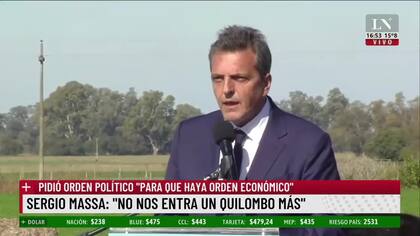 Polémica frase de Massa