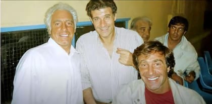 Poli Armentano, junto con Víctor Hugo Morales y Guillermo Cóppola