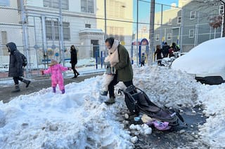 Policía de NY investiga ataque con bolas de nieve a dos oficiales en Manhattan