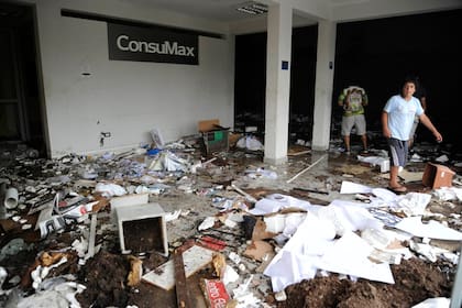 Consecuencias de la protesta policial en Concordia