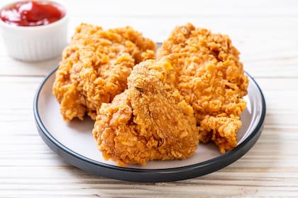 Pollo frito estilo americano