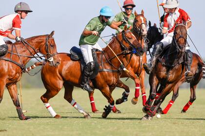 Polo, semifinales de campeonato Nacional Intercircuitos con Handicap por la copa República Argentina.
La Irenita vs Estancia Grande