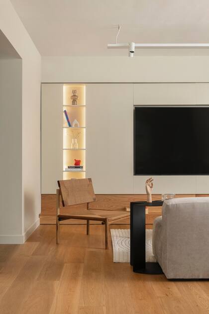 Poltrona (Taller Ferro). Aplique de luz (Huup iluminación).