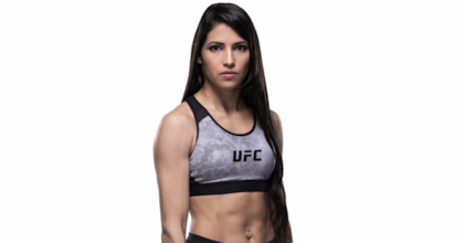 Polyana Viana, quien frustró el asalto, es luchadora peso paja en MMA y UFC.