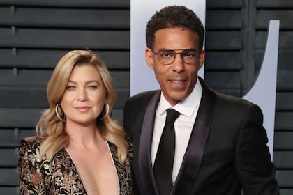 Pompeo con su marido, Chris Ivery, a quien conoció en 2003 y con quien se casó cuatro años más tarde